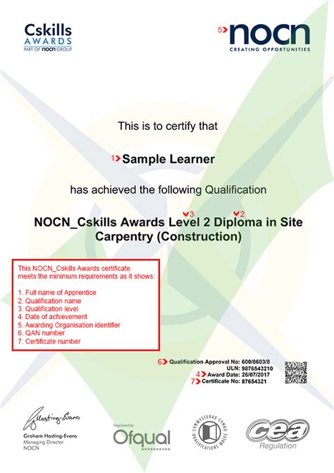 cskills awards replacement certificate